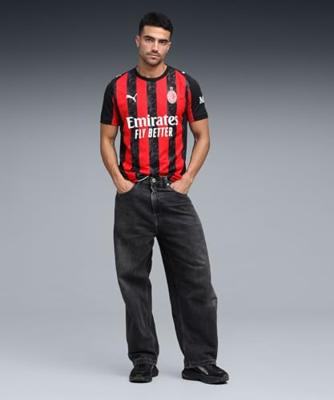 AC Milan Shirt Thuis Senior 2025/2026 - Maat S - Kleur: RoodZwart | Soccerfanshop AC Milan Shirt Thuis Senior 2025/2026 - Maat S - Kleur: RoodZwart | Soccerfanshop