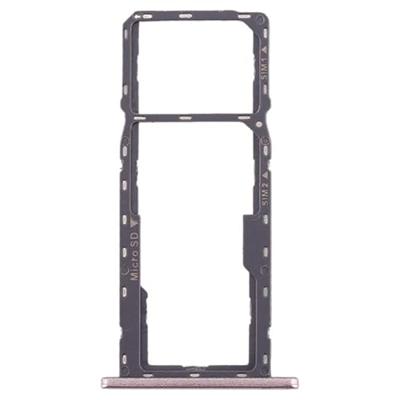 SIM-kaartlade + SIM-kaartlade + Micro SD-kaartlade voor Asus ZenFone MAX M1 ZB555KL (Goud)