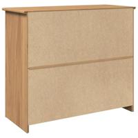 Dressoir met lades Panama 93x40x80 cm massief grenenhout - thumbnail