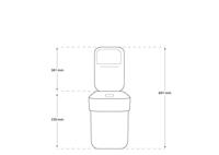 Vuilnisemmer Curver Plastic 20 L - thumbnail