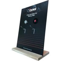 CEMA toonbankdisplay derailleurwieltjes / pulleys - thumbnail