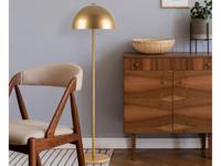 Staande lamp HEMERA 1 lamp goud - thumbnail
