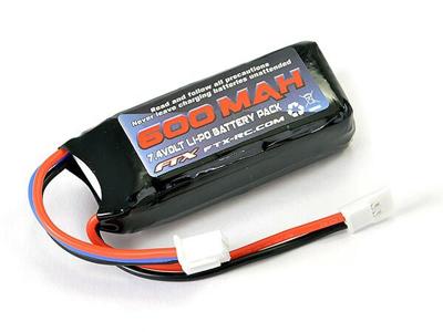 FTX Outback Mini X 2.0 7.4V 600mAh 2S Lipo accu