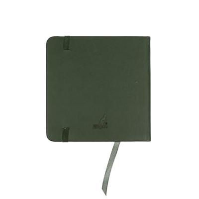 Kangaro Schetsboek - Forest Green - Hardcover - 80 vellen - 140g - Roomwit Papier met Elastiek en Lint