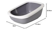 SAVIC Aseo Jumbo - kattenbak - 67,5x48,5x29cm - thumbnail