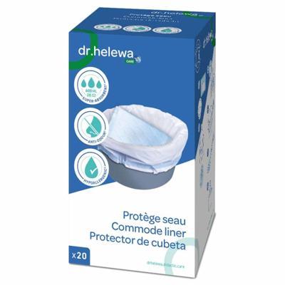 Hygiënische opvangzakken voor toiletemmer Postoel | Dr Helewa Hygiënische opvangzakken voor toiletemmer Postoel | Dr Helewa