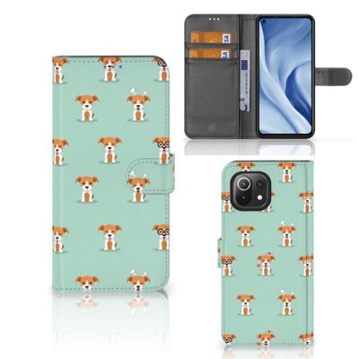 Xiaomi 11 Lite 5G NE | Mi 11 Lite | Telefoonhoesje | Met pasjeshouder | Pups Xiaomi 11 Lite 5G NE | Mi 11 Lite | Telefoonhoesje | Met pasjeshouder | Pups