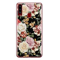 Samsung Galaxy A20s siliconen hoesje - Flowerpower - thumbnail