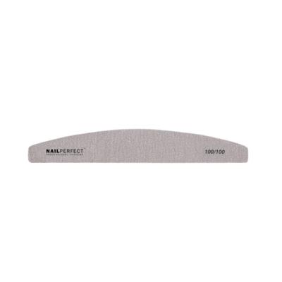 NailPerfect Tools Halfmoon File 100/100 1Stuks
