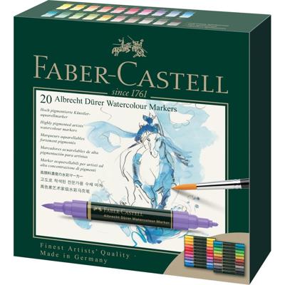 Faber Castell FC-160320 Aquarel Marker Albrecht Dürer Doos met 20 Stuks