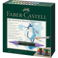 Faber Castell FC-160320 Aquarel Marker Albrecht Dürer Doos met 20 Stuks - thumbnail