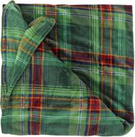 Plaid victor 200x150cm donkergroen Unique Living - Unique living - thumbnail