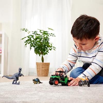 Dinosaur Hunter Box - Dickie - Inclusief 1 gelede figuur en 2 dinosaurussen