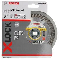 Bosch Accessoires X-LOCK Diamantschijf Standard for Universal 115 x 22,23 x 2,0 x 10 mm - 1 stuk(s) - 2608615165 - thumbnail