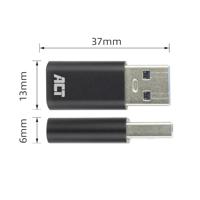 ACT USB-A naar USB-C adapter M/F - thumbnail