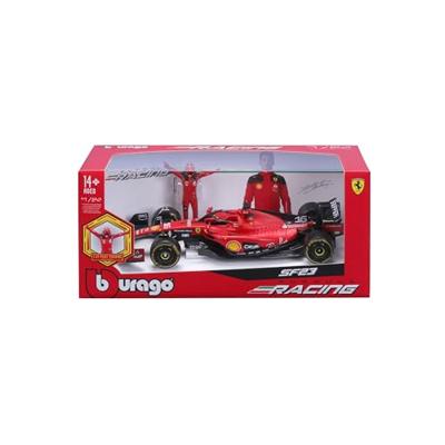 Bburago Charles Leclerc Ferrari SF23 Speed Serie auto - 1:24