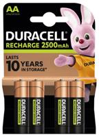 Batterij oplaadbaar duracell aa ultra rcr 2500mah | 10 stuks - thumbnail
