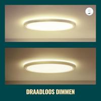 WiZ Slimme plafonnièreSuperSlim Ø 55cm - zwart - 929003227001 - thumbnail