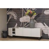 WOOOD Krukje 'Bikkel', kleur Zwart, Ø28cm - thumbnail