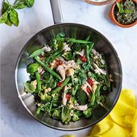 BK Bright Wokpan 28 cm RVS - thumbnail