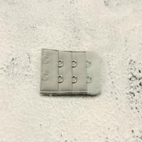 Op en Top Zwanger Beha Verlengstuk / Verlenger 2 Haaks Grijs - thumbnail