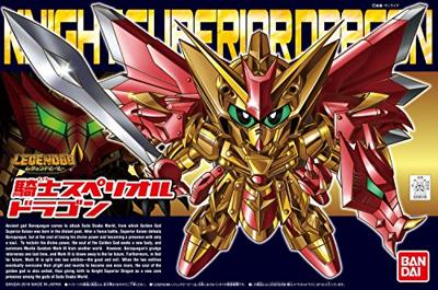 Gundam SD Gundam Model Kit - BB400 Legend Knight Superior Dragon