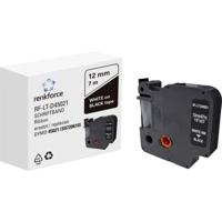 Labeltape Renkforce RF-LT-D45021 Compatibel vervangt DYMO D1 - 45021 12 mm Tapekleur: Zwart Tekstkleur: Wit 7 m - thumbnail