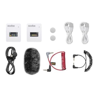 GODOX Merk Draadloze Microfoon Movelink Ii M1 - Wit