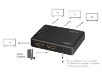 LogiLink HD0036 video splitter HDMI 4x HDMI - thumbnail