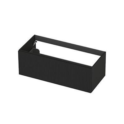 INK - Onderkast 1L Gelakt Gefreesd Tbv Greep - 1000x450x350 Mm - Mat Zwart