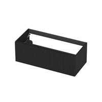 INK - Onderkast 1L Gelakt Gefreesd Tbv Greep - 1000x450x350 Mm - Mat Zwart - thumbnail