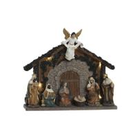 Kerststal set Home ESPRIT Multicolour Hars - thumbnail