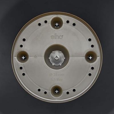 Elho pot loft urban rond hoog D28cm antraciet - thumbnail