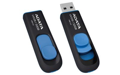 USB stick Adata DashDrive UV128 128 GB Zwart 128 GB - thumbnail
