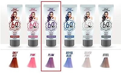 Hairgum Semi Permanent Color Sixty's Color Plum 60ml Hairgum Semi Permanent Color Sixty's Color Plum 60ml