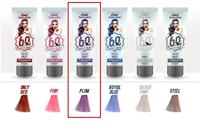 Hairgum Semi Permanent Color Sixty's Color Plum 60ml - thumbnail