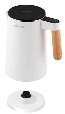 Roestvrijstalen waterkoker Wit 1,5 l Zout & Peper Concept RK3300 - thumbnail