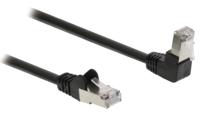 Valueline VLCP85125B50 Cat5e Sf/utp Netwerkkabel Rj45 (8/8) Male - Rj45 (8/8) Male 5.00 M Zwart - thumbnail