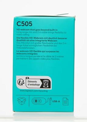 Logitech C505 HD Webcam - thumbnail