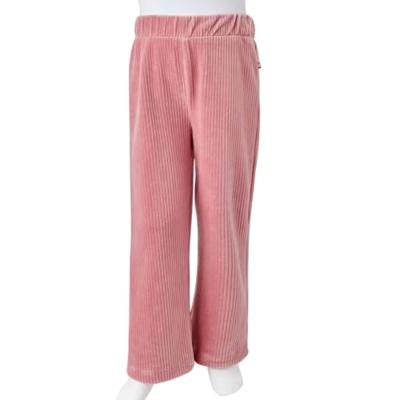 Kinderbroek 104 ribfluweel Lichtroze - thumbnail