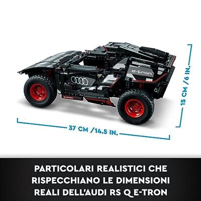 LEGO Technic 42160 Audi RS Q e-tron, op afstand bestuurbare rallyauto, off-road Dakar-model