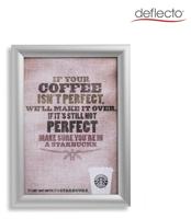 Toonbankdisplay Archivo 2000 Met lijst Zilverkleurig Din A3 - thumbnail