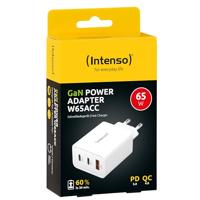 Intenso W40CC GaN USB-oplader 40 W 2x USB-C Wit Binnen GaN, USB Power Delivery (USB-PD) - thumbnail