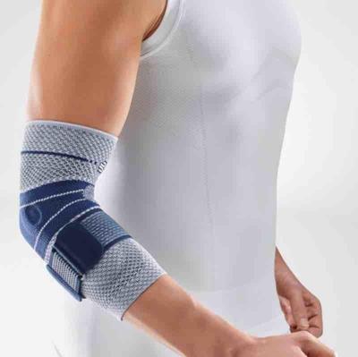 Bauerfeind EpiTrain Elleboogbrace - 0 - Universeel - Grijs