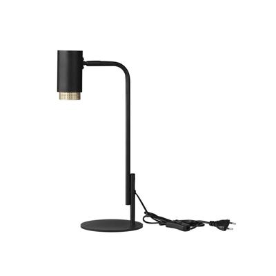 Lyora BureaulampNessi zwart met goud - 9011409