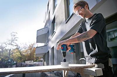 Bosch Blauw GSR 18V-45 Professional | Accuschroefboormachine | 2 x 3,0 Ah accu + snellader | In L-BOXX 136 + inlay - 06019K3204