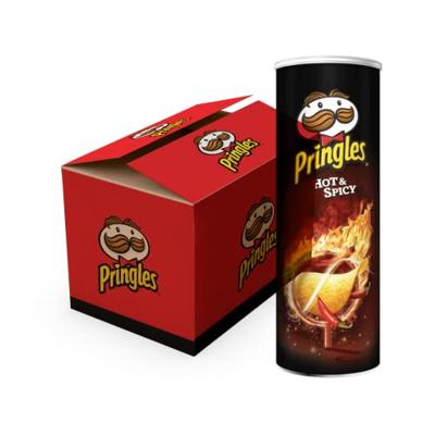 Chips Pringles hot spicy 165gr | 19 stuks
