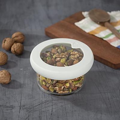 Food Huggers Siliconen deksel - white - xtra small