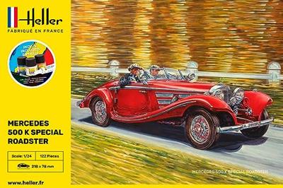 Heller 56710 STARTER KIT 500 K Special Roadster Bouwpakket Schaal 1:24 - thumbnail