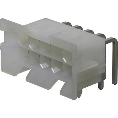 Molex 15246100 Female header, inbouw (standaard) Totaal aantal polen: 10 Rastermaat: 4.2 mm Inhoud: 1 stuk(s) Tray